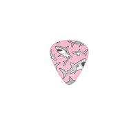 Púas de guitarra Sharks Nautical Ocean Sea Life Fish Púas de bajo premium para guitarra eléctrica y bajo con tres tamaños (paquete de 12)