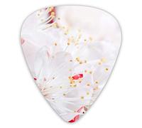 Púas de guitarra Spring Flowers 12 piezas de púas de ukelele que incluyen 0,46 mm 0,71 mm 0,96 mm