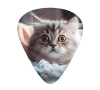 Púas de guitarra Tom Thumb en tamaños finos, medianos y gruesos, juego de 12 piezas, adecuadas para guitarra eléctrica y varios instrumentos