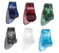 Púas de Pulgar para Guitarra, para Práctica, Celuloide 12 Piezas | Protección de Dedos y Menor Dolor al Tocar, para Clases y Fingerstyle en Guitarra Resofónica
