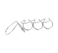 Púas de Pulgar para Técnica Fingerstyle - Púas de Guitarra de Metal Portátiles, Púa de Pulgar de Aleación Resistente para Técnica Fingerstyle | Guitarra Acústica, Bajo, Banjo, Ukelele, Uso para Princi