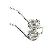 Púas de repuesto 29272 para Greenworks 27022, dientes de acero de resorte robustos, eliminación eficiente de paja, aireador de césped, accesorios de jardín, color plateado, 4,5 mm (54 piezas)