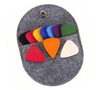 Púas de ukelele multicolor de fieltro, accesorios para guitarra, compactas, prácticas, seguras para su uso, práctica púa de guitarra, ukelele de fieltro