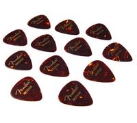 Púas Fender Tortoise Shell - Medianas - Paquete de 12