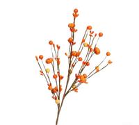 Púas flexibles de ramas de calabaza para otoño y decoración de Acción de Gracias con construcción de alambre y espuma para arreglos estacionales de larga duración