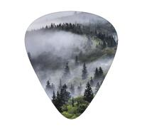 Púas para guitarra acústica Deep Mountain (12 unidades), esenciales para guitarra eléctrica, gruesas y finas, para estudiantes (0,46, 0,96 y 0,71 mm)