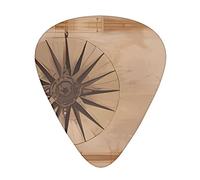 Púas para guitarra náutica clásica, triangular, bajo, acústica y eléctrica, para guitarristas, 12 piezas