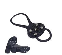 Púas para Zapatos | Sujeción Antideslizante con 5 Púas - Suelas para Calzado De Invierno con Agarre - para Caminar Montañismo Jardinería Exterior Y Climas Fríos Mujeres Y Hombres