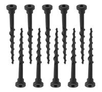 Puasok 10 Pcs Tornillos de Fijación para Estación de Carga, Compatibles con Husqvarna Automower 105 305 308, Longitud 14 cm Tornillos de Sujeción para Robot Cortacésped, Herramientas de Jardín
