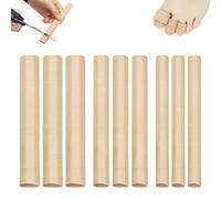 Puasok 9 Piezas Protector Dedos Pies Silicona Suave, 3 Tamaños Recortables (S/M/L) 15 cm, Protector de Dedos de los Pies Reutilizable Antideslizante para Evitar Rozaduras y Ampollas