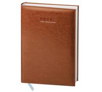 pubblimania Libro Agenda de Reservas 2026. Para restaurantes, pubs, pizzerías. Profesional - Tapa dura 21 x 30 cm (Color cuero)