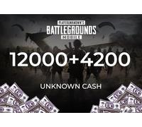 PUBG Mobile 12000 + 4200 UC (Unknown Cash) Official website Key - GLOBAL