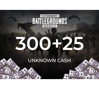 PUBG Mobile 300 + 25 UC (Unknown Cash) Direct Top-Up - GLOBAL