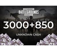 PUBG Mobile 3000 + 850 UC (Unknown Cash) Direct Top-Up - GLOBAL