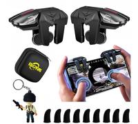 PUBG Mobile Triggers 13 en 1 Combo, 4 GamingTriggers Mobile Phone Game Controller para PUBG/Fortnite/Call of Duty/Rules of Survival, Aim & Fire Trigger para iPhone & Android Phone (Boy)