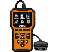 PUBIBD Escáner OBD2 para Vehículos para Ford Focus 2 Mk2 Focus Focus 3 Mondeo Mk4, Herramienta de Revisión del Estado del Coche con Detección de Fallos,C
