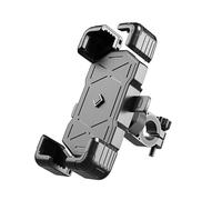 PUBIBD Soporte Movil Moto para Benelli TRK 502 TRK502, 360° Rotación Ajustable Antivibración Soporte Telefono Moto, Antirrobo Porta Movil Moto Fácil Instalación,Handlebar