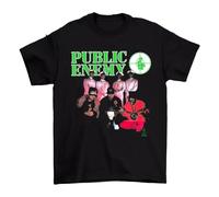 Public Enemy American Hip Hop T Shirt All SizeBlackXL