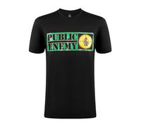 Public Enemy Camiseta 'Public Enemy Target T-Shirt' negro XXL EUR