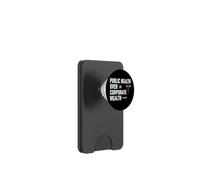 Public Health Over Corporate Wealth Hands Off My Healthcare PopSockets PopWallet para MagSafe