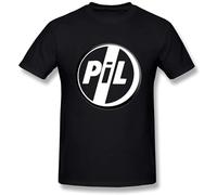 Public Image Ltd Logo Unisex 100% Cotton Short-Sleeve T-Shirts Black L