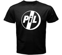 Public Image Ltd PIL Men's Black T-Shirt Black Black