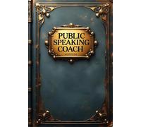 Public speaking coach notebook: lined journal for men women work