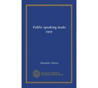 Public speaking made easy