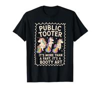 Public Tooter es más Que un Divertido Pedo Unicornio Camiseta