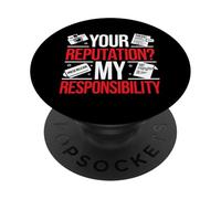 Publicista Asociado Imagen Pública Trabajo Profesión PopSockets PopGrip Adhesivo