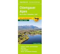 Publicpress Rad- und Wanderkarte Chiemgauer Alpen, Reit im Winkl, Ruhpolding, Inzell 1:35.000: Wander- und Radkarte mit Ausflugszielen & ... reißfest, abwischbar, GPS-genau. 1:35000