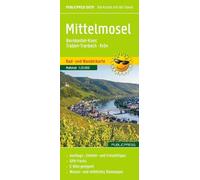 Publicpress Rad- und Wanderkarte Mittelmosel, Bernkastel-Kues, Traben-Trarbach, Kröv 1:25.000: Rad- und Wanderkarte mit Ausflugszielen, Einkehr- & ... reissfest, abwischbar, GPS-genau. 1:25000