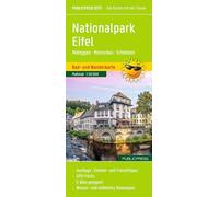 Publicpress Rad- und Wanderkarte Nationalpark Eifel, Nideggen, Monschau, Schleiden 1:50.000: Rad- und Wanderkarte mit Ausflugszielen, Einkehr- & ... reissfest, abwischbar, GPS-genau. 1:50000