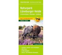 Publicpress Rad- und Wanderkarte Naturpark Lüneburger Heide, Schneverdingen - Bispingen - Lüneburg 1:50.000