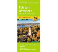 Publicpress Rad- und Wanderkarte Potsdam, Havelseen, Ketzin, Warder, Kloster Lehnin 1:50.000: Rad- und Wanderkarte mit Ausflugszielen, Einkehr- & ... reissfest, abwischbar, GPS-genau. 1:50000
