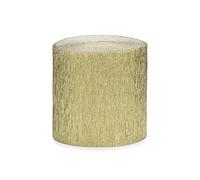 Publilancio SRL 4 Piezas Rollo de Papel Crepé Oro de 5cm X 10M Cada Total 40