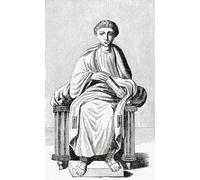 Publius Vergilius Maro 70 19 a.C. también conocido como Virgilio o Vergilio. Poeta romano antiguo del período agusto. De la historia universal ilustrada de Cassell publicada en 1883. Impresión de