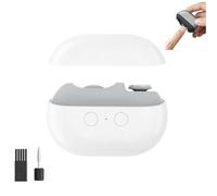 Pubyfun/Fanyil Easyclip Smart Nail Clipper, 3-in-1 Multi-Functional Smart Nail Clipper, Nails Trimmer Polisher with LED Light & Clip Storage for Seniors Kids Adults (White)