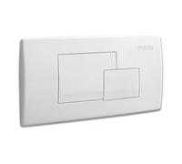 Pucci Placa de Mando Eco Cobre Cuadrada Blanca para Inodoro | 80005410