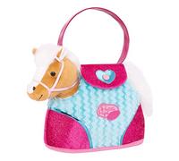 Pucci Pups - Bolso Heart & Stripes con Pony - Caballo de Peluche - Peluche de Caballo - Peineta y Monedero - 2 años +