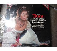PUCCINI Giacomo (Italia) - PUCCINI, Giacomo: Tosca -- James Levine (cond), Scotto, Domingo, Bruson, Philarmonia Orchestra -- EMI (1981)--Vinyl LP-EMI 165 03955/56-PUCCINI Giacomo (Italia)-DOMINGO Placido (tenore - dir); LEVINE