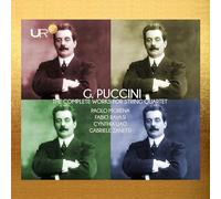 Puccini : Intégrale des quatuors à cordes. Moreno, Ravasi, Liao, Zanetti.