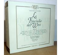 PUCCINI: LA FANCIULLA DEL WEST - OLIVIERO DE FABRITIIS, MARIA GANIGLIA, GIACOMO LAURI VOLPI, RAFFAELE DE FALCHI, SATURNO MELETTI, ADELIO ZAGONARA, NINO MAZZIOTTI, ALFREDO COLELLA, FILIBERTO PICOZZI, VIRGILIO STOCCO- TEATRO DELE OPERA DI ROMA - 2CD SET