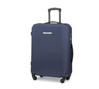 PUCCINI Maleta rígida San Diego Maleta Trolley Ligera Maleta de Viaje con, Azul Oscuro, Medium, Medium (