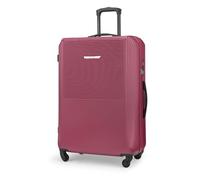 PUCCINI Maleta rígida San Diego Maleta Trolley Ligera Maleta de Viaje con, Granate, Extra-Large, XL (