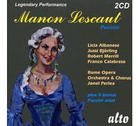 Puccini : Manon Lescaut. Bjorling, Albanese, Perlea.