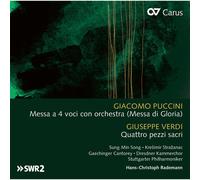 Puccini, Verdi : Œuvres vocales sacrées. Song, Strazanac, Rademann.