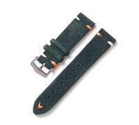 PUCHEN Correa de reloj de piel de ante Vintage para hombre, pulsera de repuesto de liberación rápida de 20mm y 22mm, accesorios para reloj, 20mm