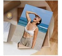 PUCHENGP Poster De Gal Gadot Estrella De Cine Arte De Pared Cuadro En Lienzo Decoración Del Hogar 50 * 70 Sin Marco