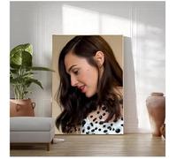 PUCHENGP Poster De Gal Gadot Estrella De Cine Arte De Pared Cuadro En Lienzo Decoración Del Hogar 50 * 70 Sin Marco